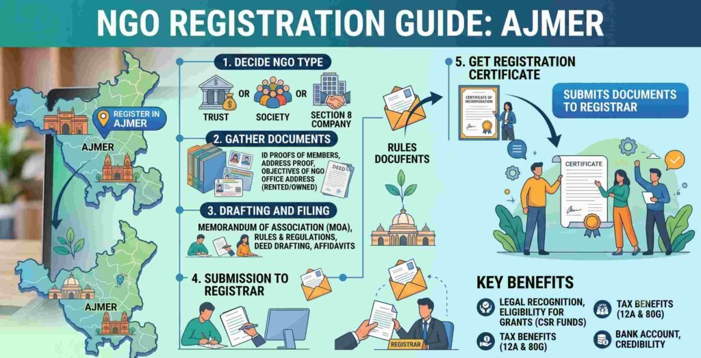 NGO Registration in Ajmer