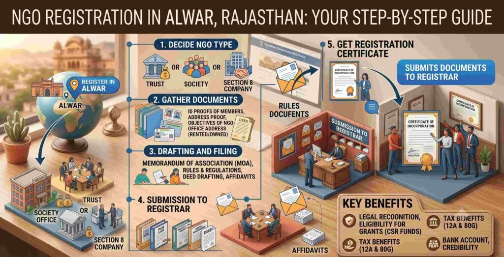 NGO Registration in Alwar