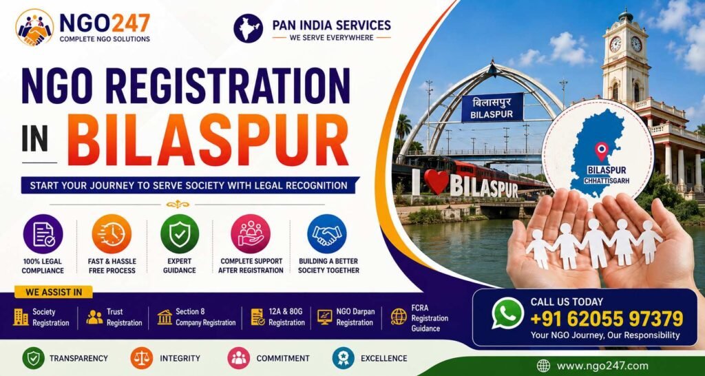 NGO Registration in Bilaspur 2026