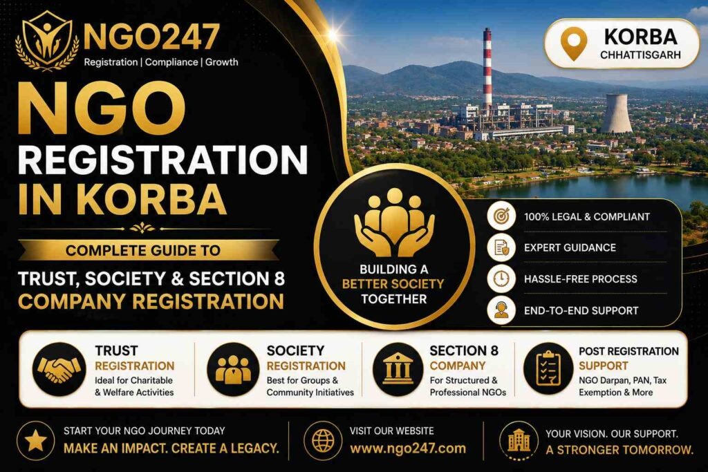 NGO Registration in Korba